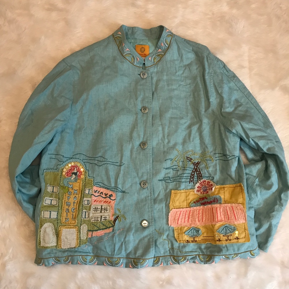 Ruby Road embellished jacket size 12